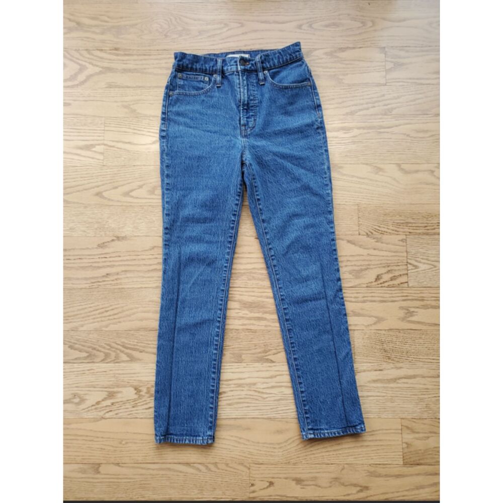 Madewell Womens 25 The Perfect Vintage Jean Straight Leg EUC